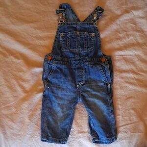 Gymboree Baby Denim Overalls 6-12 Months